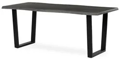 Autronic BONTEC Jedálenský stôl 180x90cm, mdf, sivý dub, HT-F4218 GREY Farba: Hnedá