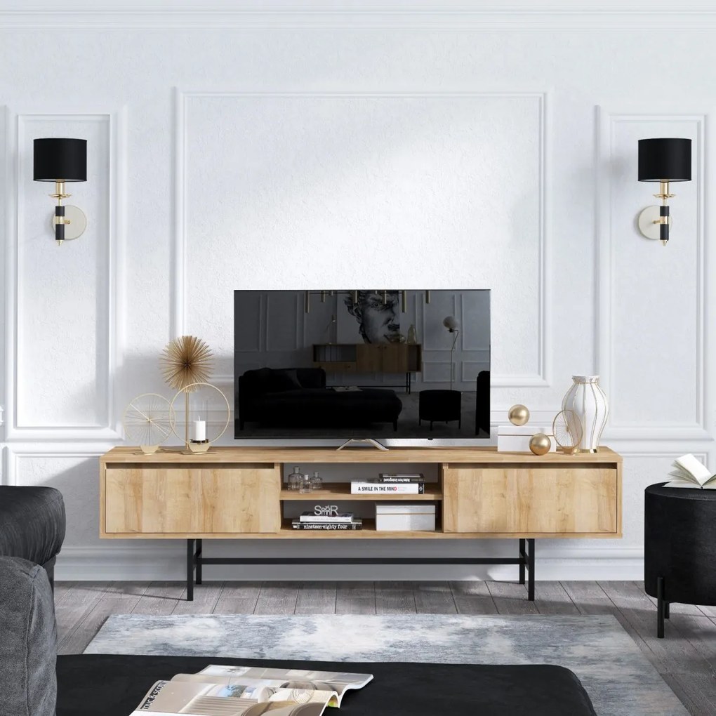 TV stolík Matias 180 cm dub
