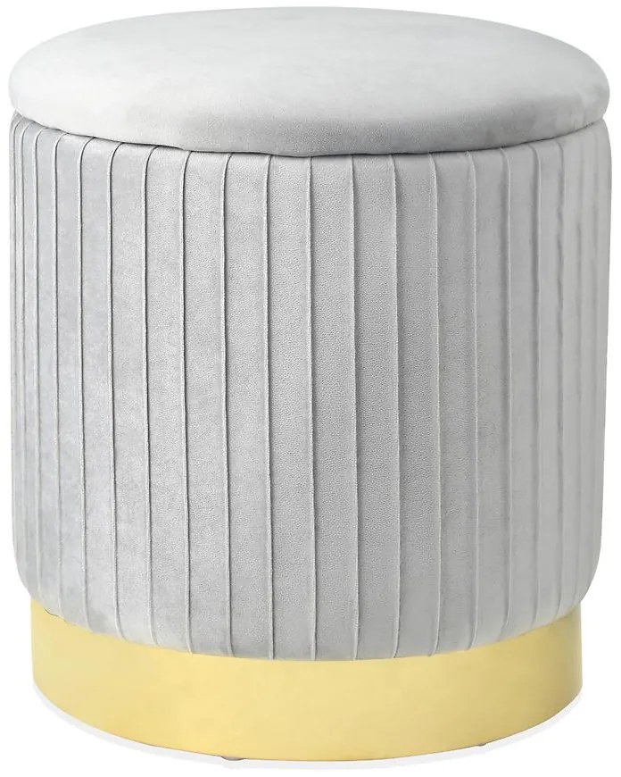 Taburetka Muz -208 S sivá