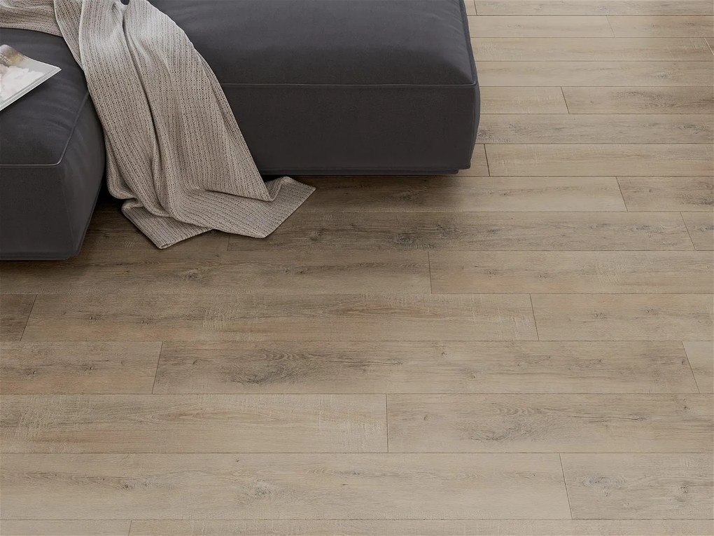 Mexen Casa Grande, vinylová podlaha 1240x182 mm SPC 6,5 mm, IXPE 1,5 mm, 4-stranná V-drážka, dub, F1014-1240-182-505-4V1-01