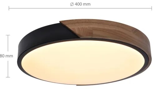 Brilagi - LED Stmievateľné stropné svietidlo PILANA LED/48W/230V 3000-6500K + DO