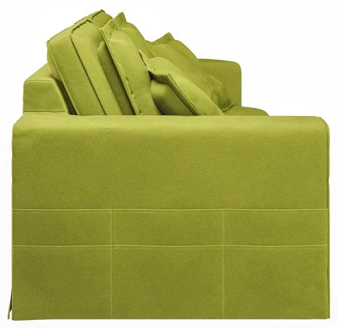 Svetlozelená pohovka 196 cm Nora – Ropez