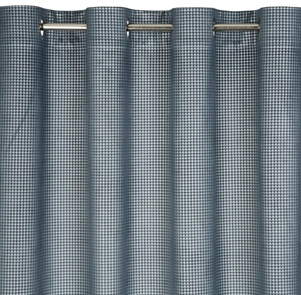 ZATEMŇOVACÍ ZÁVES NA KRÚŽKOCH DARCY 140X250 CM MODRÁ