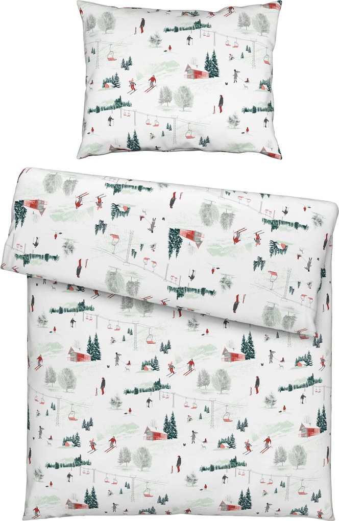 XXXLutz POSTEĽNÁ BIELIZEŇ, flanel, viacfarebná, 140/200 cm Esposa - Obliečky & plachty - 005082013301