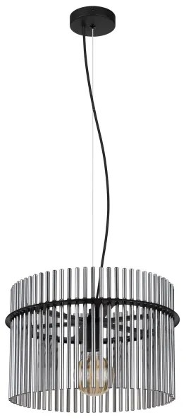 Globo 15698H - Luster na lanku GORLEY 1xE27/60W/230V pr. 40 cm čierna