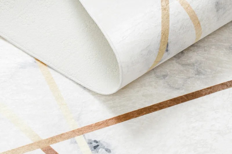 Kusový koberec ANDRE Marble 1220, 160x220, biela, chodba / predsieň, Dywany Łuszczów