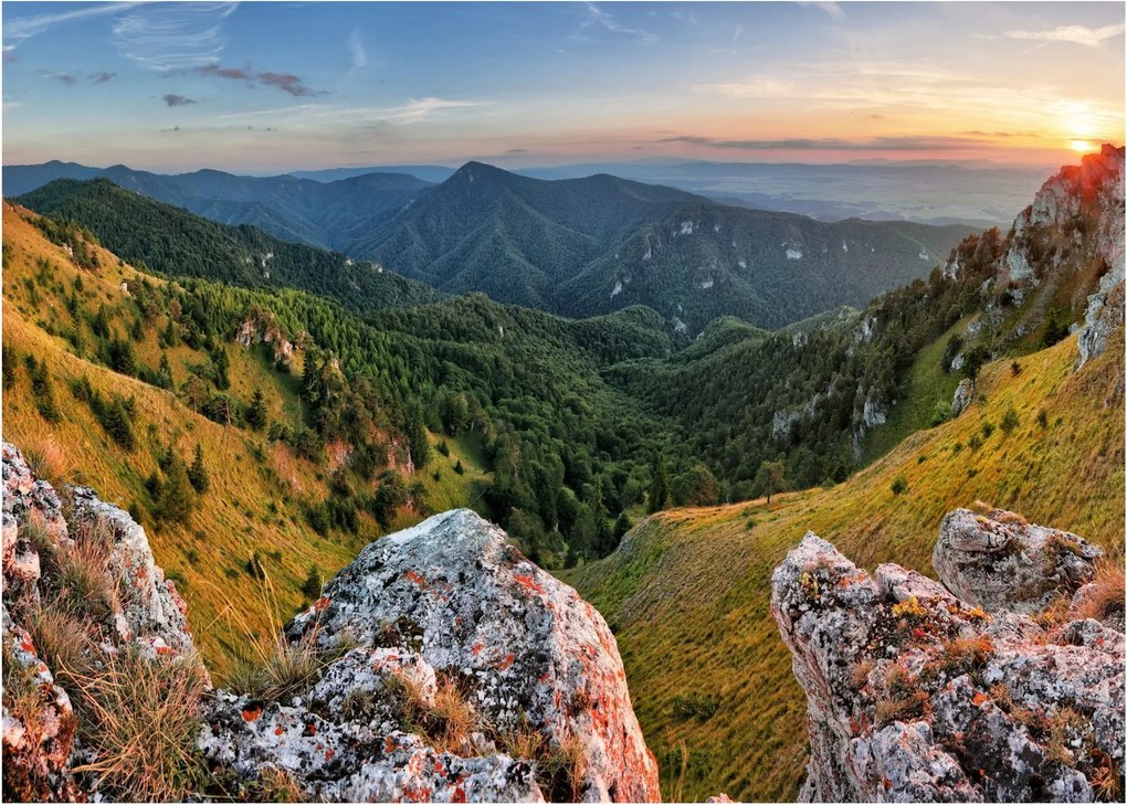 Obraz - Horská krajina (70x50 cm)