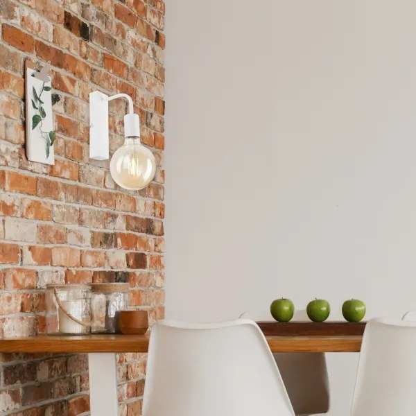 Nástenné svietidlo ASTRID 1xE27/60W/230V biela