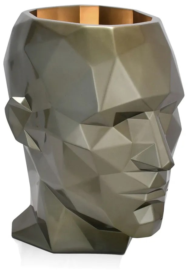 Design svietidlo Man's Head' antracit