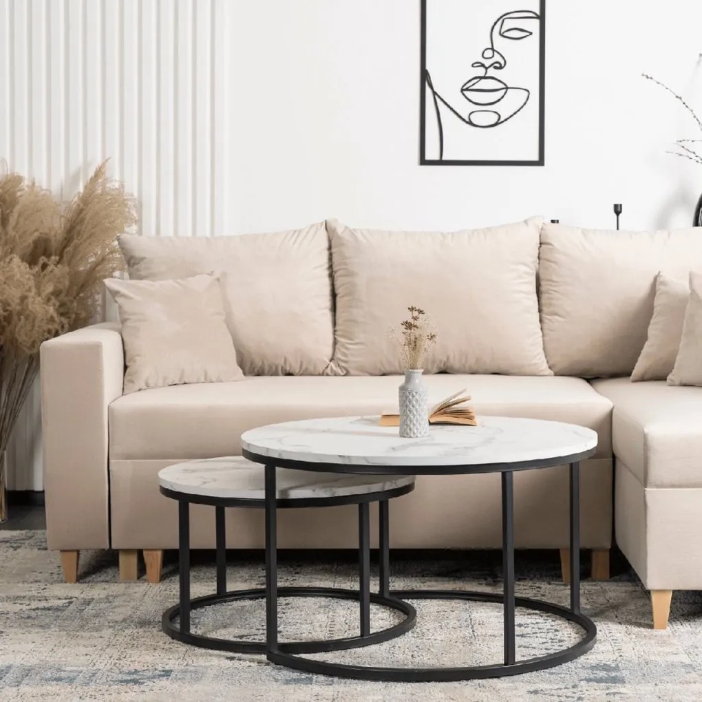 PROXIMA.store - Set dizajnových stolíkov DAFNE VEĽKOSŤ: MINI