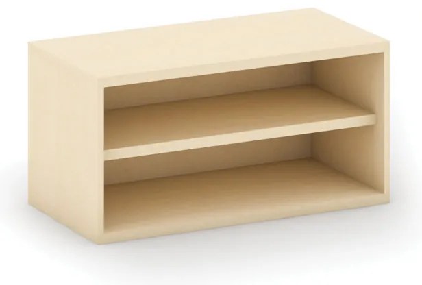 Nadstavba na skriňu MIRELLI, 800 x 400 x 400 mm, breza