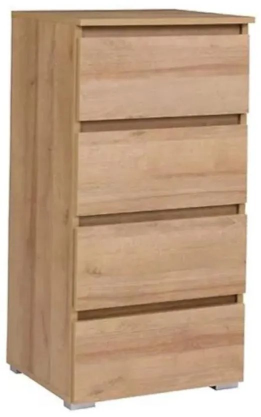 Komoda Cosmo C07 4 zásuvky dub riviera