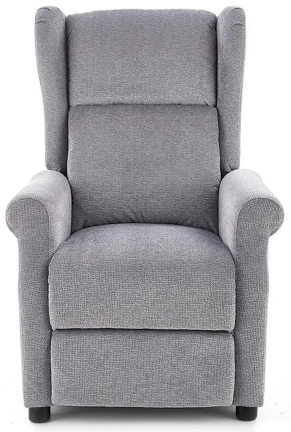 Kreslo Agustin sivá