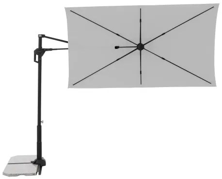 Doppler ACTIVE 240 x 135 cm - moderný slnečník s bočnou nohou : Barvy slunečníků - 827