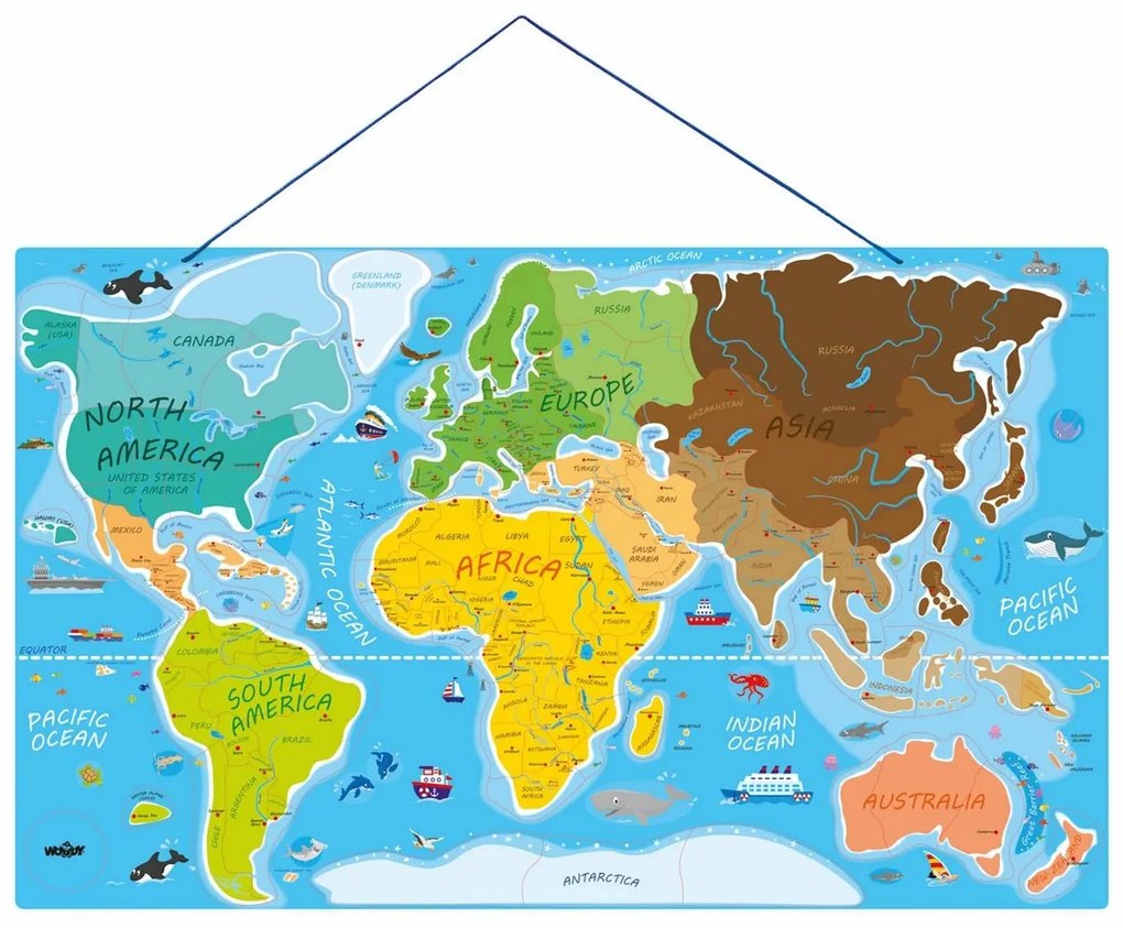 Woody Magnetický svet v obrázkoch 2v1