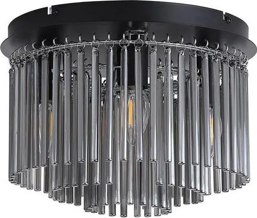 Searchlight 55620-320SM - stropné svietidlo SWIZZLE 5xE14/60W/230V, priemer 32 cm, dymové