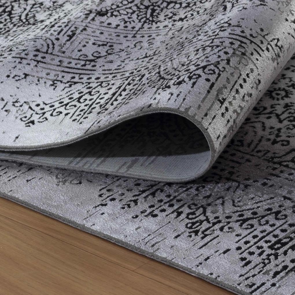 Ayyildiz Kusový koberec ELITE 8800, Sivá Rozmer koberca: 80 x 250 cm