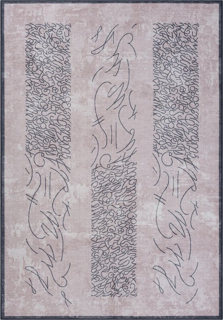 My Flair, Kusový koberec Lena II CA30025 grau – na von aj na doma, 160x230, šedá, chodba / predsieň