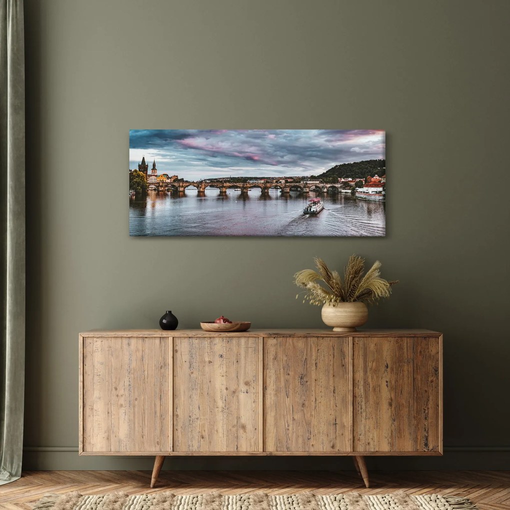 Obraz Vltavy (120x50 cm)