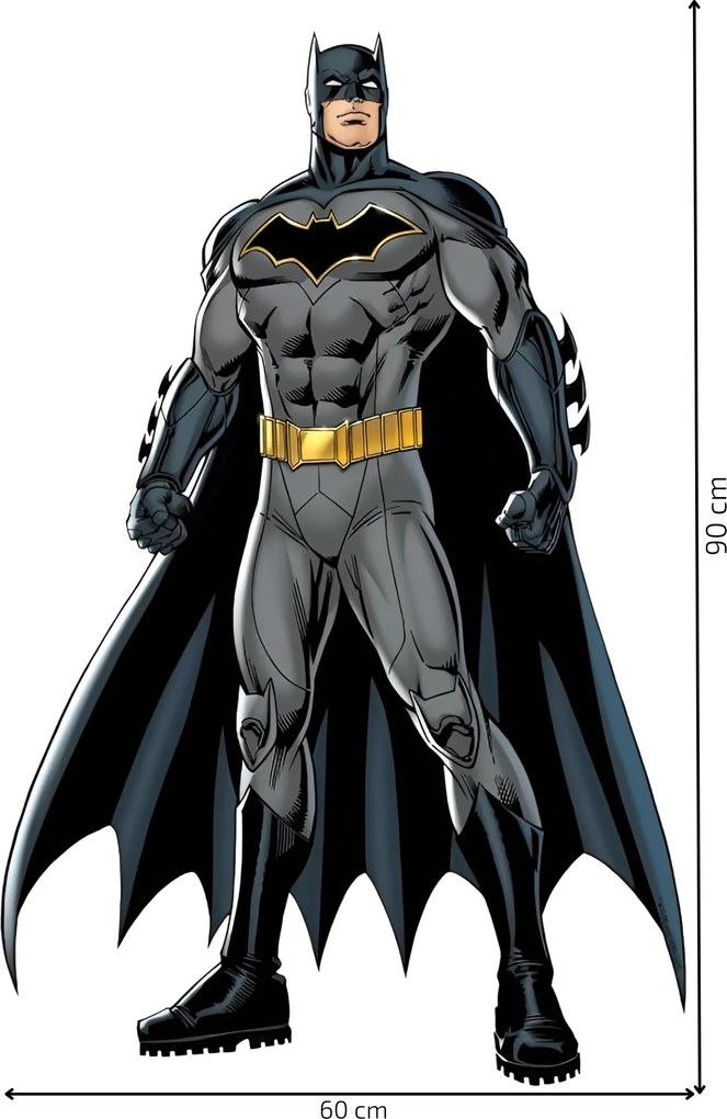 Batman - textilná nálepka na stenu