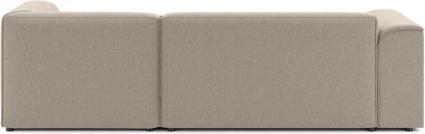 Svetlohnedá rohová pohovka (pravý roh/s leňoškou) Merid – Ropez