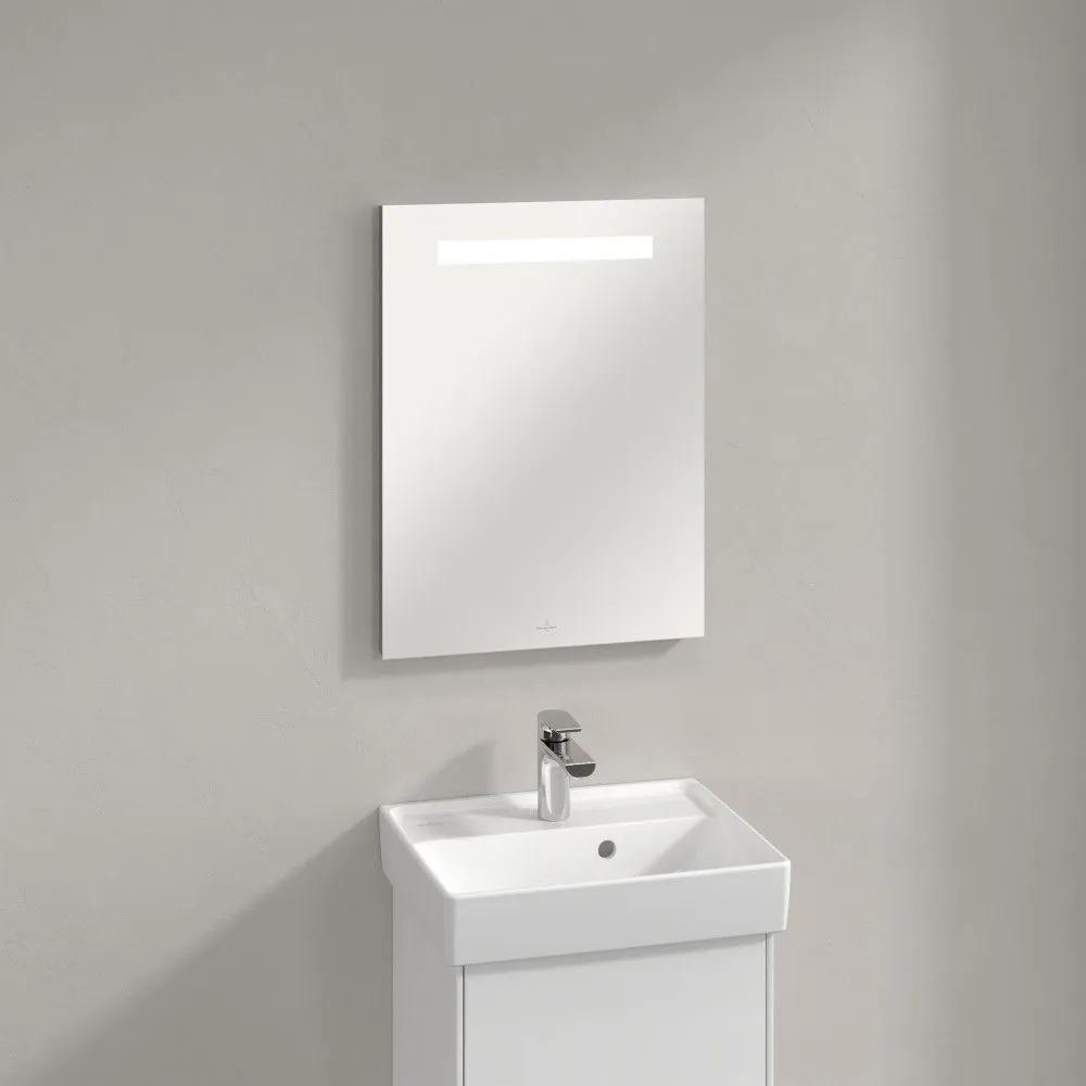 VILLEROY &amp; BOCH More To See One zrkadlo s LED osvetlením, 450 x 30 x 600 mm, A430A800