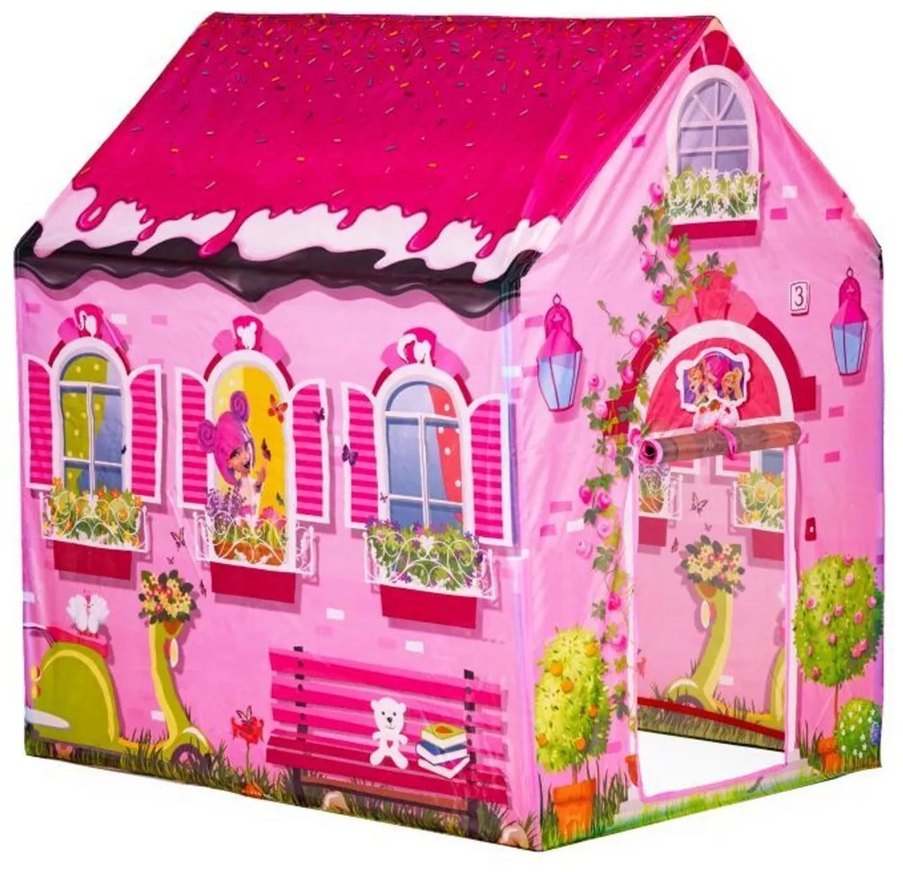 Stan pre deti - domček | ružový