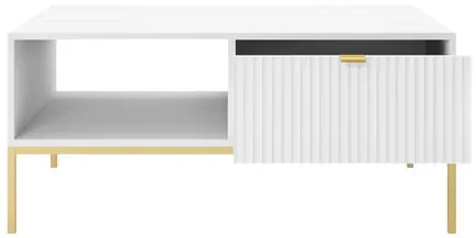 Obývacia stena Mijano Gold III, Farby:: biela
