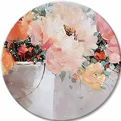 Okrúhly maľovaný obraz Túžba po kráse | rôzne rozmery