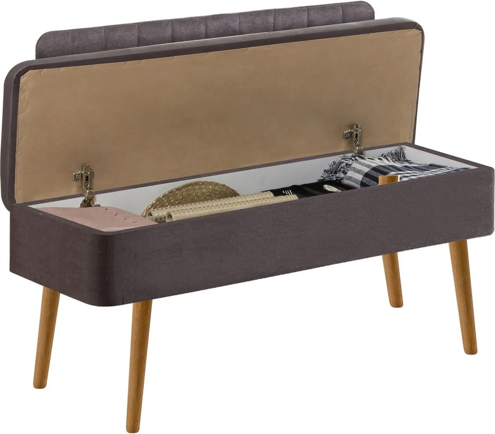 Lavica VINA II s úložným priestorom 110 cm borovica - výber z 7 prevedení