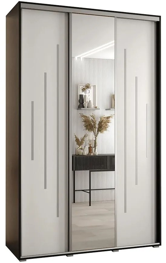 Skriňa 45 Canaris 13 170 čierna/biela/silver