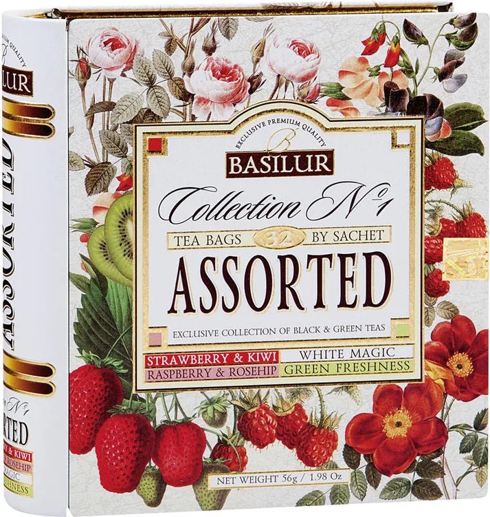 Kniha čajov COLLECTION no. 1 - darčeková kolekcia 32 sáčkov