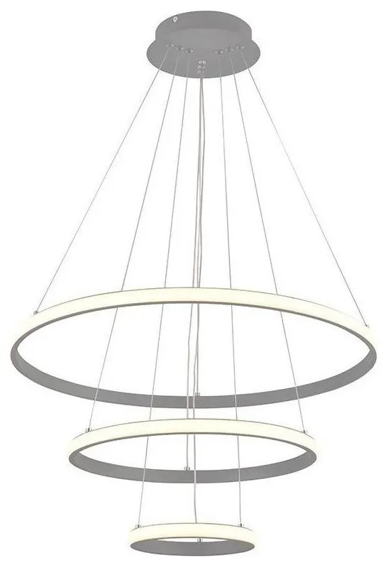 LED Stmievateľný luster na lanku LED/90W/230V 3000-6500K + DO