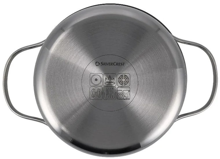 Silvercrest®  Súprava hrncov z ušľachtilej ocele Premium  (100395328)