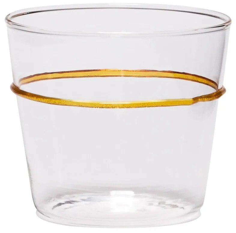 Hübsch Pohár na vodu Orbit Yellow 200 ml