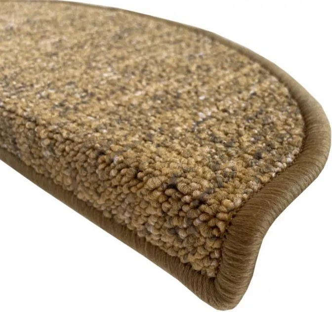 Nášľapy na schody Alassio zlatohnedé polkruh, samolepiaci - 28x65 polkruh (rozmer vrátane ohybu) Vopi