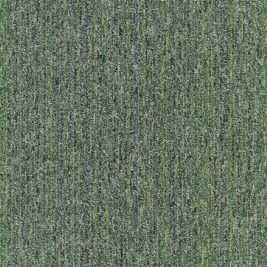 Tapibel, Kobercový štvorec Coral Lines 60376-50 zeleno-šedý 50 x 50 cm, chodba / predsieň