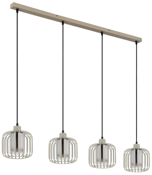 Globo 15758-4H - Luster na lankách ALFRED 4xE27/40W/230V