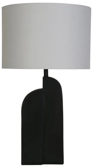 Searchlight EU61650BK - Stolná lampa PERTH 1xE27/60W/230V