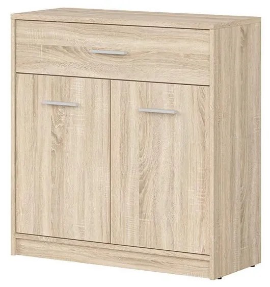 Komoda BRW Nepo Plus 5 (dub sonoma) . Akcia -30%. Vlastná spoľahlivá doprava až k Vám domov. 1098293