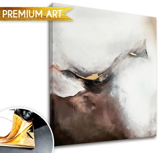 Obrazy na plátne - PREMIUM ART – Abstrakt Zahmlený štít | rôzne rozmery