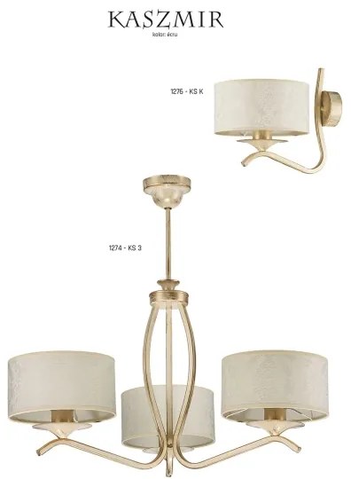 JUPITER 1276-KSKE - Nástenné svietidlo KASZMIR 1xE27/60W