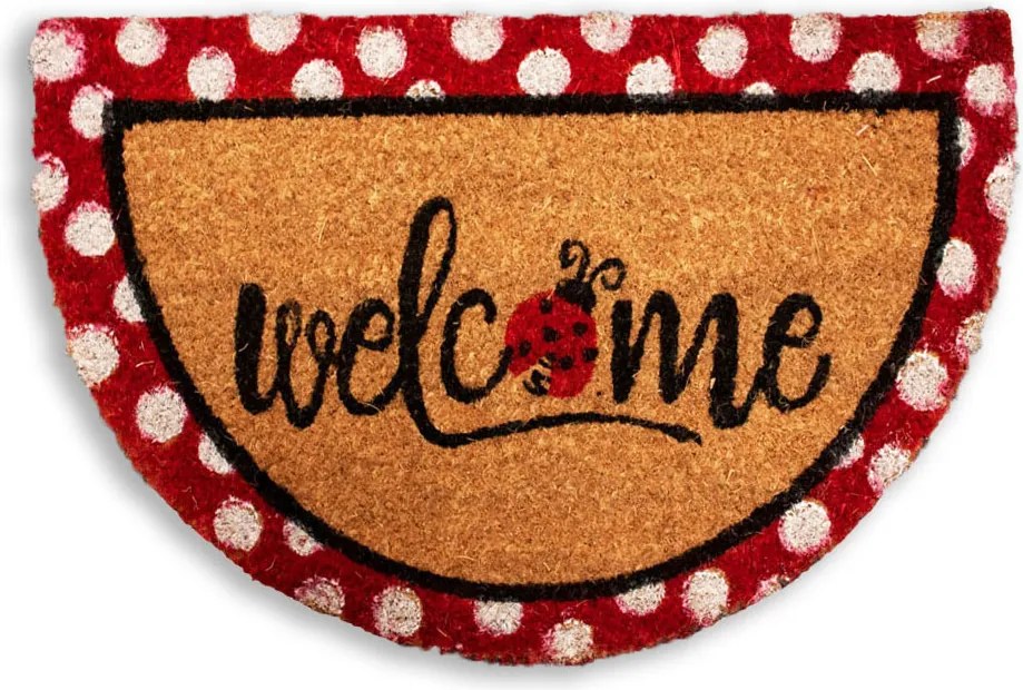 Home Elements Rohožka polkruh Bodky