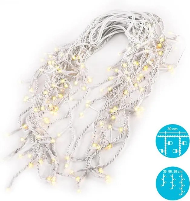 Blumfeldt Dreamhome FM16W, teplá biela, 16 m, 320 LED, vianočné osvetlenie