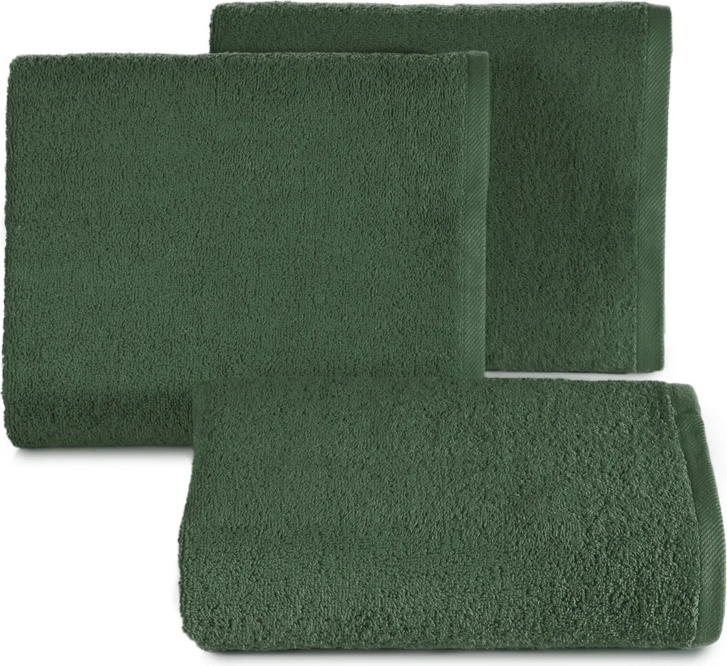 FROTÉ UTERÁK SMOOTH SADA 6KS 50X90 CM TMAVOZELENÁ