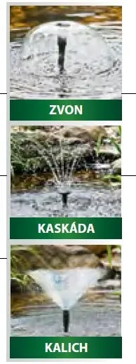 Heissnerovo efektové čerpadlo vrátane 3 efektov, 1100 l/h, 12 W HSP1000-00