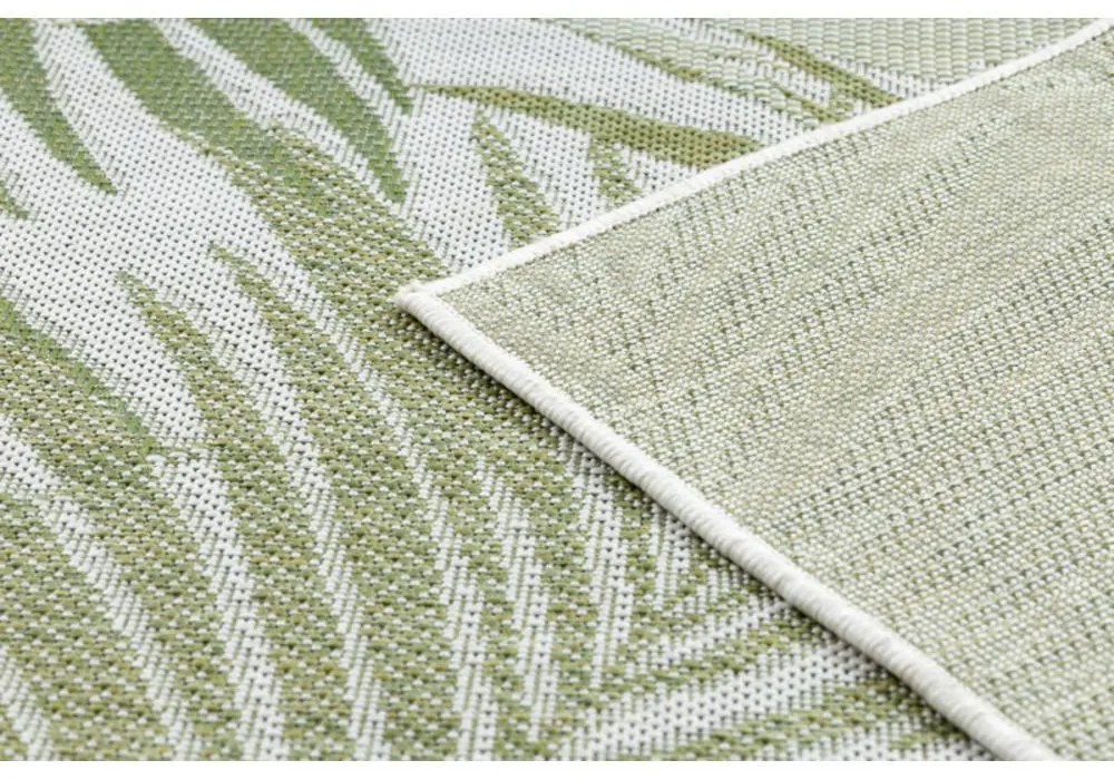 Kusový koberec Palmové listy zelený atyp 60x300cm