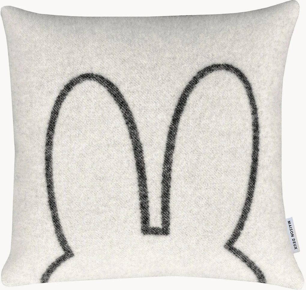 Vlnený poťah na vankúš Miffy