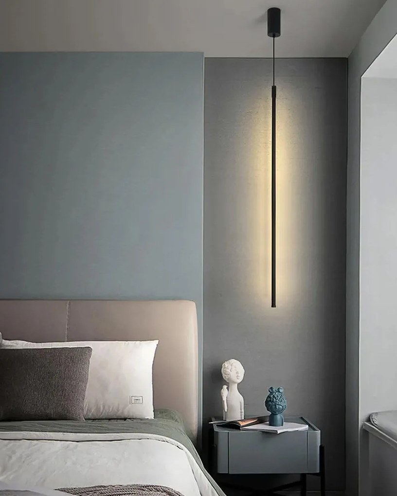 Toolight Toolight, LED stropné svietidlo 100cm, 18W, APP1449-C, čierna matná, OSW-04186
