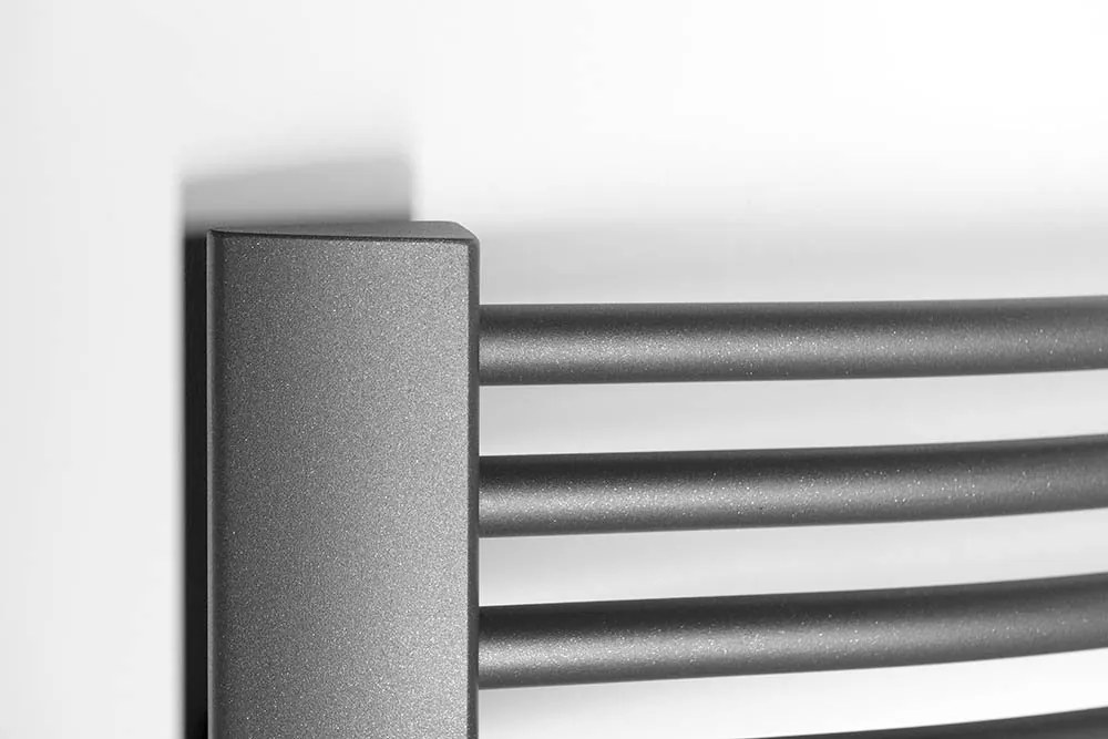 Sapho, EGEON vykurovacie teleso 595x1238mm, 739 W, antracit, EG612A